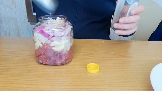 Мужская охотничья кухня! Очень вкусно и полезно! Острая закуска (по-корейски) из мяса лося!