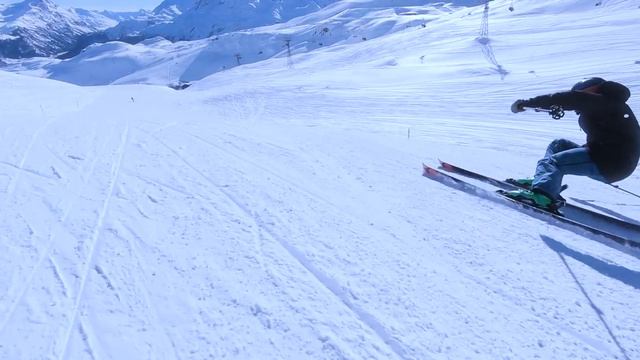 Medium and Short Turns in St.Moritz Corviglia January 2019