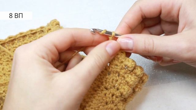 КРОП СВИТЕР крючком с ОБЪЁМНЫМИ РУКАВАМИ⭐ПРОСТОЕ ВЯЗАНИЕ⭐How to crochet Bobble Sleeve Sweater