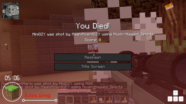 CALL OF DUTY U MINECRAFT? (TERMINAL) 🔫 Minecraft AVA Guns Mod смотреть онлайн