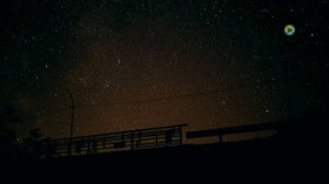 Experience Inner Peace: Relaxing Night Sky Time Lapse with Healing Music