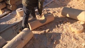 Рубка Дома из Бревна на площадке заказчика, Архангельские мастера