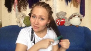 Расплетаем сенегальские косы