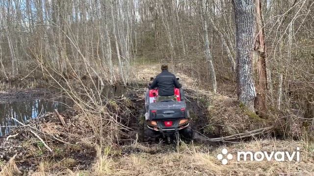Прокладываем новый маршрут. Дорога к озеру N. Jeep Grand Cherokee & квадроцикл.