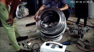 Bosch/Siemens 7 Kg  Washing machine Drum Spider made with SS Tube/Assembling and testing/REPAIRCARE