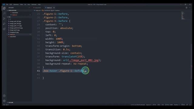 Cool Hover Effect with HTML and CSS (No JavaScript)