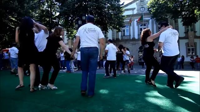 Dança Social Bachata - Flash Mob PFdance 2016 - Viseu смотреть онлайн