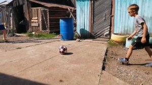 Футбол 1 на 1. ( босиком или в обуви).