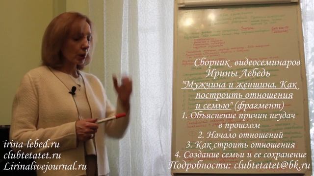 Умение вдохновлять - психолог Ирина Лебедь