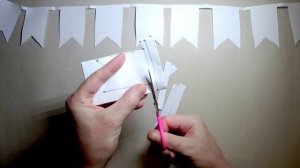 DIY - Как сделать ГИРЛЯНДУ ИЗ ФЛАЖКОВ своими руками из бумаги А4