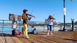 Two Violinists Sound Amazing!! - Shivers - Ed Sheeran - Lunoi & Holly!!