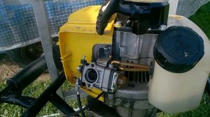 Champion AG252 не заводится. Замена прокладок впускного коллектора и теплового изолятора.