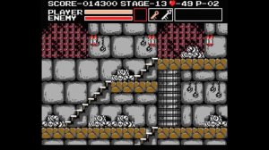 Vampire Killer на Yamaha MSX2. Прохождение без комментариев.