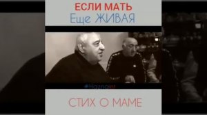 Если мать еще живая. Стих о маме