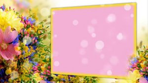 ФУТАЖ рамка с фветами #footage #рамки