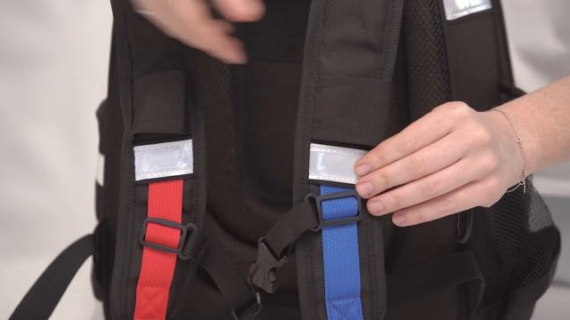 BY ПЕРЕСВЕТ Рюкзак школьный жесткий 38х28х15 см, 2 отделения, 2 кармана смотреть онлайн