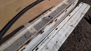 Снятие заднего бампера Мерседес Спринтер. Устранение ржавчины