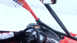 Экстремальная езда на сверхмощной багги BRP MAVERICK X3 Turbo RR X RC