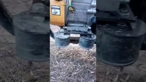 Днепр с двигателем от мотоблока