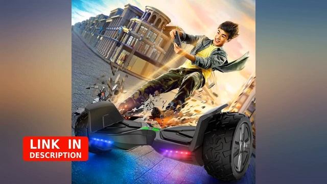 TOMOLOO Music-Rhythmed Hover Board for Kids and Adult Two-Wheel Self-Balancing review смотреть онлайн