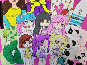 Gacha Life?????Бумажные сюрпризы?Распаковка бумажных сюрпризов?