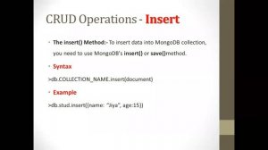 MongoDB Crud Operation -Part-1