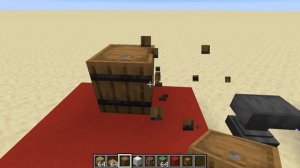 Minecraft Barrel - FULL INFO! Recipe, Redstone, Hoppers + More!