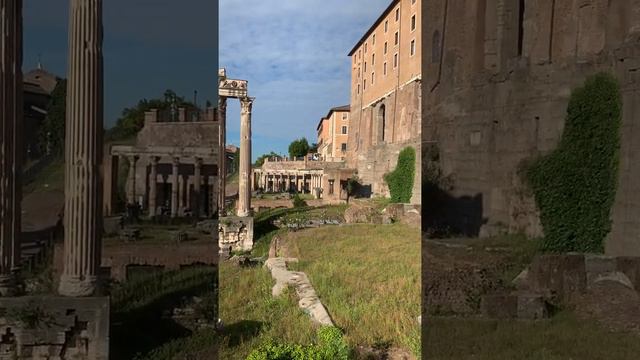 Forum, Temple of Concord and Tabularium—Rome, Italy