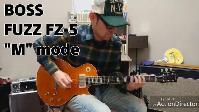 BOSS FUZZ FZ-5 Maestro FUZZ TONE FZ-1A mode (with Les Paul ) смотреть онлайн