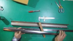 из трубы перил супермаркета сделать ложку для обуви длинную самому