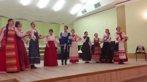 "Гуляй Настя в саду", казачья плясовая песня. Исполняет ансам. 3 к. СПО ГМПИ им. Ипполитова-Иванова