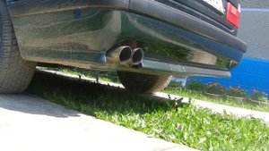 BMW E34 Eisenmann exhaust