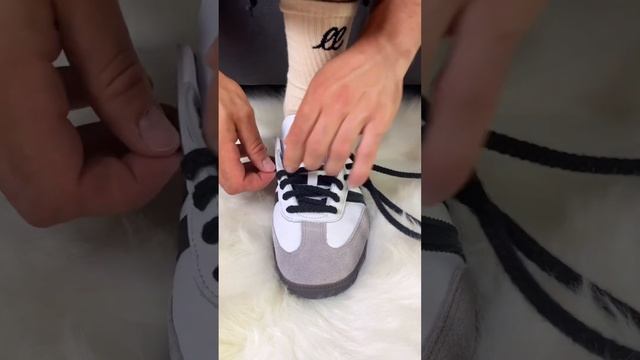 How to loose lace the Adidas Samba! Might go down as sneaker of the summer if not year!