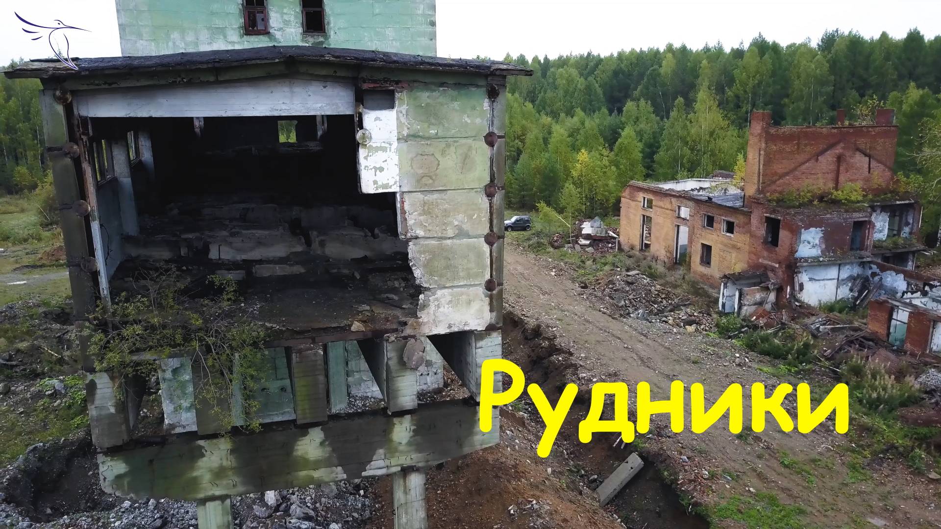 Рудники (Валуевский, Волковский, Александровский). Вид с высоты.