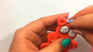 DIY Желейный медведь ВАЛЕРКА из Легкого пластилина