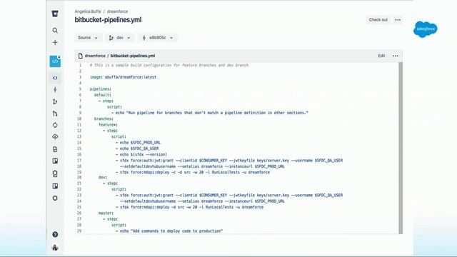 Continuous Integration with Salesforce DX and Bitbucket смотреть онлайн