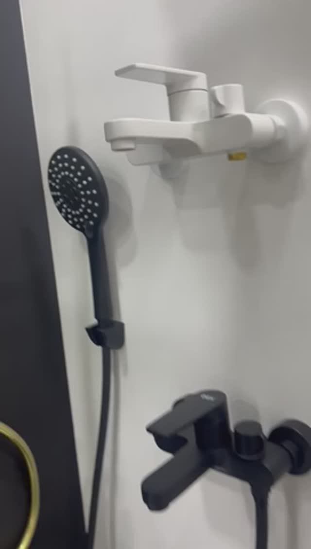 Смесители для ванной комнаты с комплектом для душа в трех цветах 152 коллекция смотреть онлайн