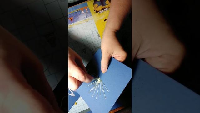 Изонить. Одуванчик и стрекоза. Урок 3 смотреть онлайн