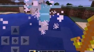 Minecraft pe Mods: Ice Dragon Mod+Fire sword