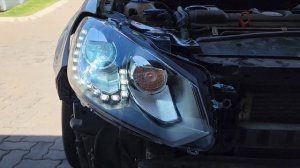 Volkswagen Golf mk6 in for harness repairs on headlights and AFS delete