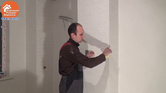 Декоративный кирпичик из декоративной штукатурки смотреть онлайн