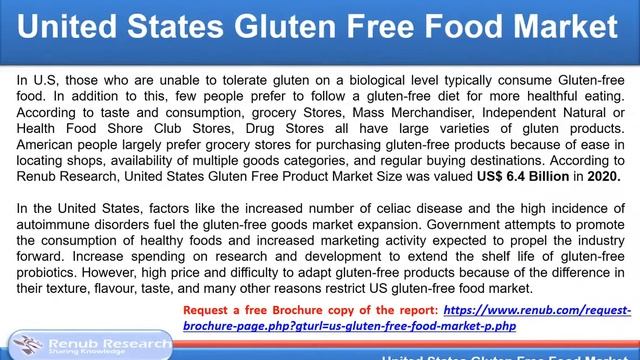 United States Gluten Free Food Market by Products, Companies, Forecast by 2026