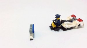 LEGO CITY POLICE 60138 Racing Police Truck - Alternative build instructions MOC Car Cамоделка