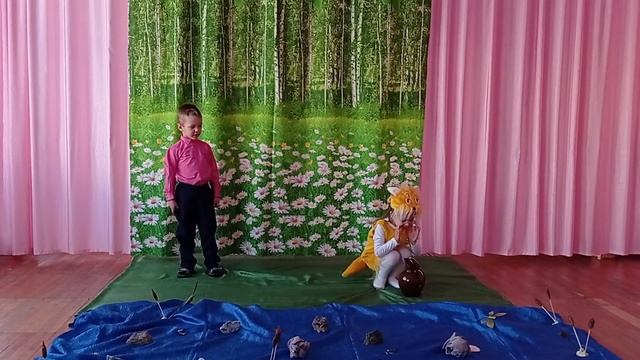 Нигаметьянова Элиана 4 года, Бурдин Ярослав 4 года/ Русская народная сказка/ "Лиса и кувшин"/ смотреть онлайн
