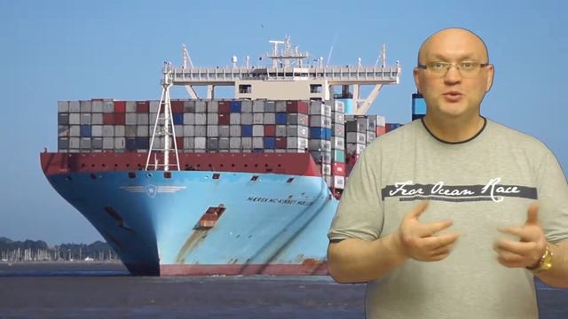 Невероятных размеров контейнеровоз Maersk Mc–Kinney Moller