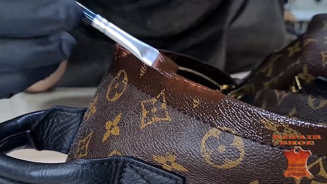 Ремонт канвы рюкзака Louis Vuitton. Отреставрируем раритет смотреть онлайн