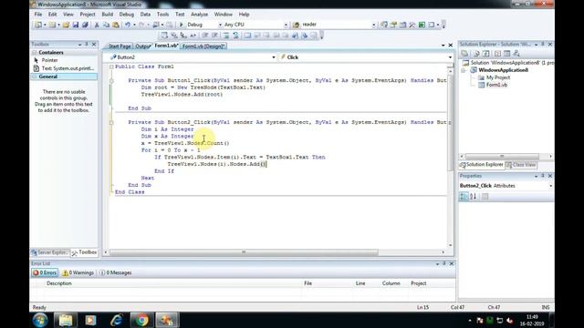 how to use treeview in vb.net