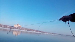 Сеть дорожка(коротышка)...Долой лёд! Наконец то,первая проверка по открытой воде!!!