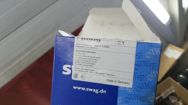 Тойота Королла. Пыльник привода внутренний SWAG 81100438. Не рекомендую. смотреть онлайн