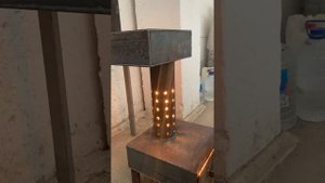 Буржуйка своими руками. Печь на отработке. Өңделген майға арналған пеш.